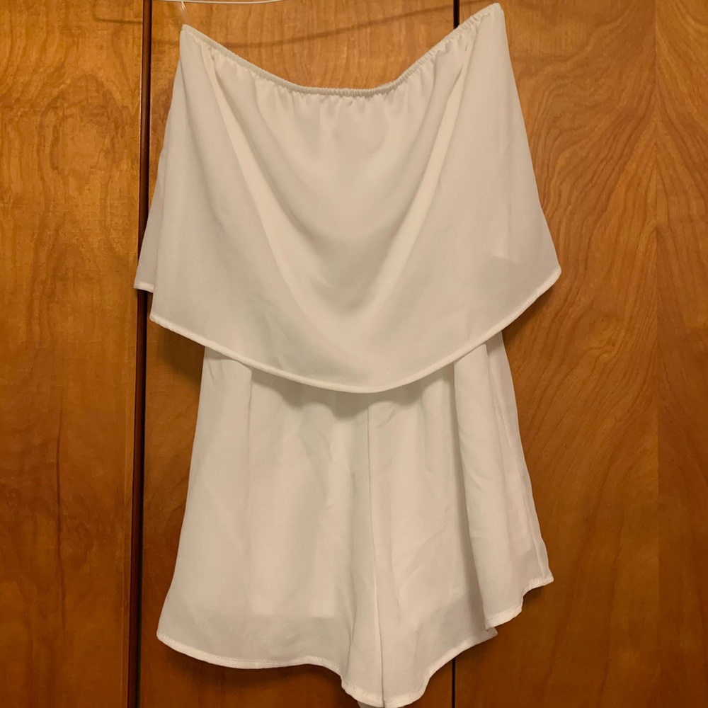 Strapless Romper